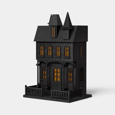 XL Wooden Halloween Haunted House - Threshold