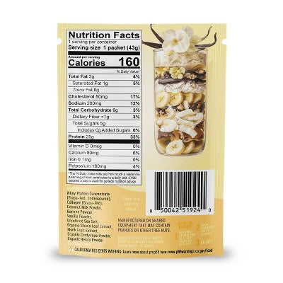 FlavCity Single Serve Protein Smoothie Powder - Vanilla Cream - 43gms: Kosher, Gluten-Free, Non-GMO, Soy-Free