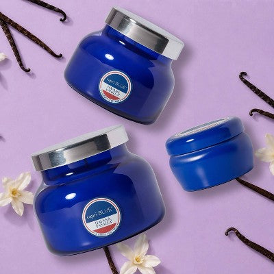 Capri Blue Signature Havana Vanilla Jar Candle 19oz Blue