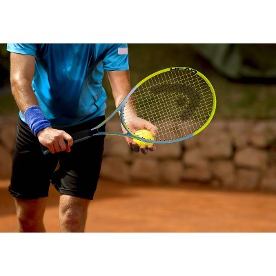 Head Ti Elite Tennis Racquet - Neon/Gray: Titanium, Oval Frame, 4-3/8 Grip (LOCAL PICKUP ONLY)
