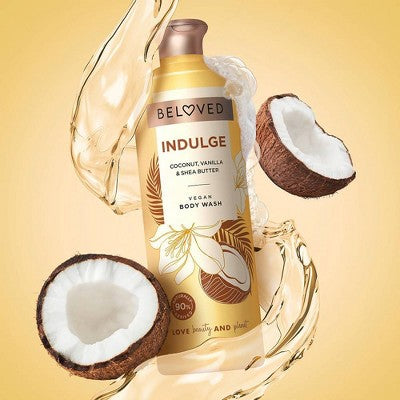 Beloved Indulge Vegan Body Wash with Coconut, Vanilla & Shea Butter - 18 fl oz