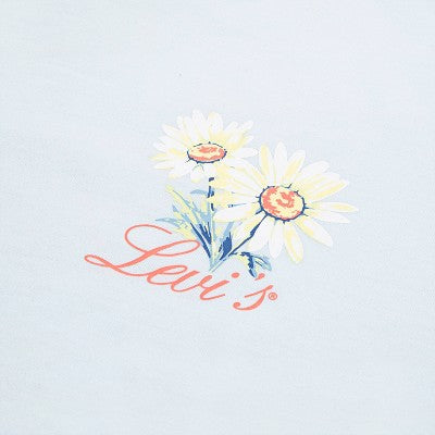 Levi's Girls' Oversized 'Daisy' Front and Back Graphic T-Shirt XL