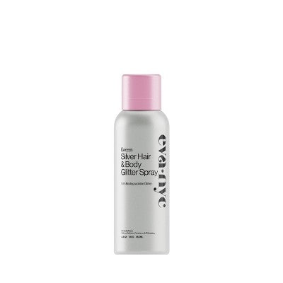 Eva NYC Kweeen Silver Hair & Body Glitter Spray - 4.9oz