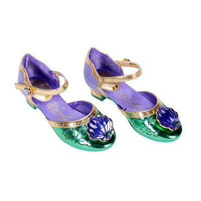 Girls Disney Princess Ariel Inspired Kitten Heel Shoes - 9-10