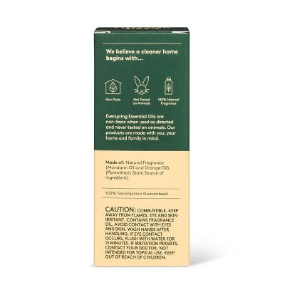 Mandarin & Ginger Essential Oil Blend - 0.5 fl oz - Everspring