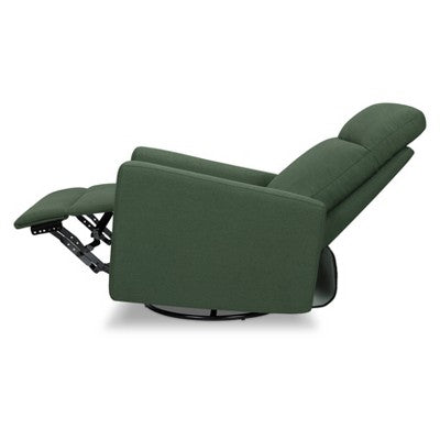 DaVinci Erin Press-Back Recliner and Swivel Glider - Pine Green (LOCAL PICKUP ONLY)