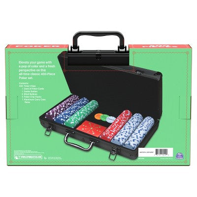 Spin Master Games 400-Piece Poker Set in an Aluminum Case