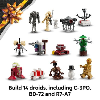 LEGO Star Wars Advent Calendar 2025 Kids Toy 75418