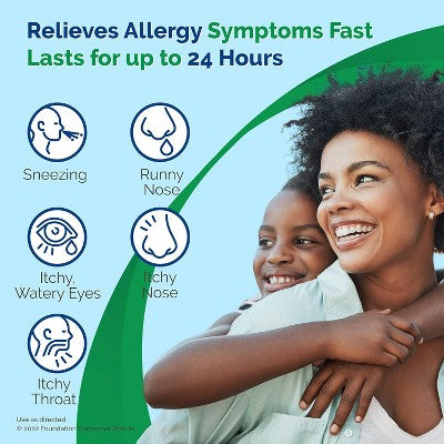 Alavert Non-Drowsy Allergy Relief Orally Disintegrating Tablets, Fresh Mint Flavor for Sneezing, Runny Nose & Itchy Eyes, Fast-Acting Formula, 60 Ct