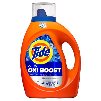 Tide Liquid HE Oxi Boost Laundry Detergent - 73oz