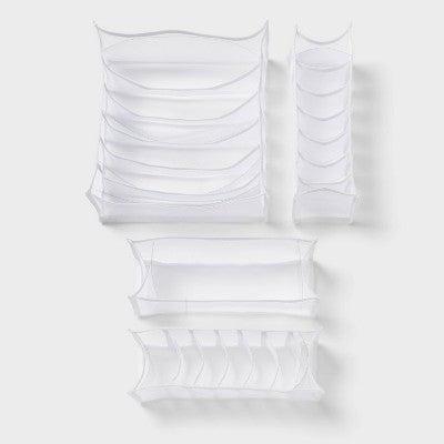 Mesh Drawer Organizer Inserts 4pk - Brightroom