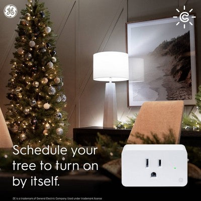 GE CYNC Indoor Smart Plug White