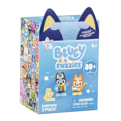 Bluey Fuzzies Surprise Figure 2pk