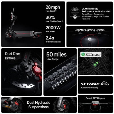 Segway Max G3 Electric Scooter