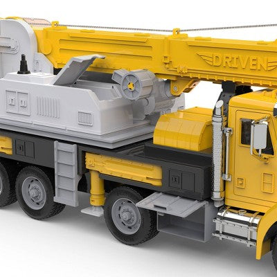 DRIVEN by Battat Jumbo Crane Truck with 53" Extendable Crane Arm Toy Construction Crane Truck (LOCAL PICKUP ONLY)