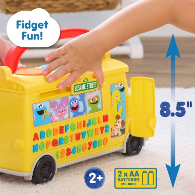 Sesame Street Elmo's Learn & Go School Bus Toy