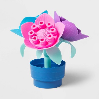 Bubble Endcap Dip and Blow Flowers - Sun Squad