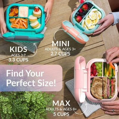 Bentgo Chill Max Leak Proof Lunch Box - Rosy and Pink Blush