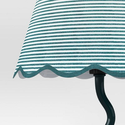 Wave Squiggle Novelty Table Lamp Green - Room Essentials