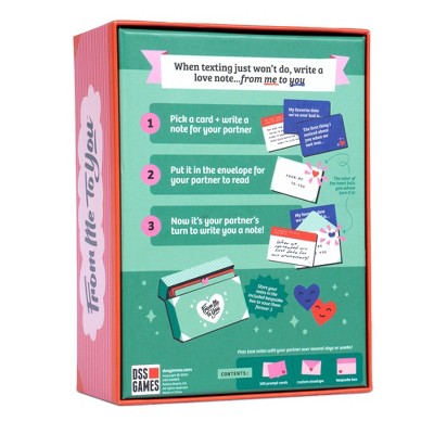 From Me To You Game [For Couples]
