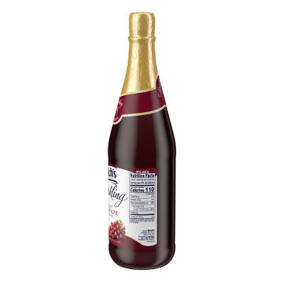 Welch's Sparkling Red Grape Juice - 25.4 fl oz Glass Bottle