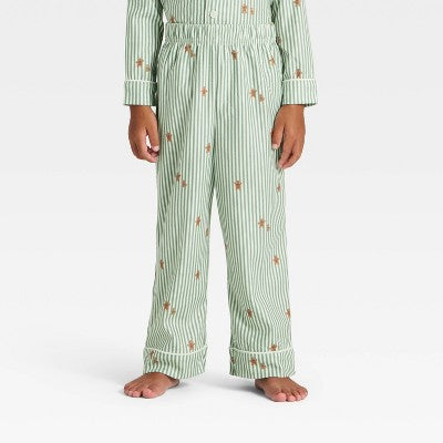 Toddler Gingerbread Striped Long Sleeve Shirt and Pants 2T