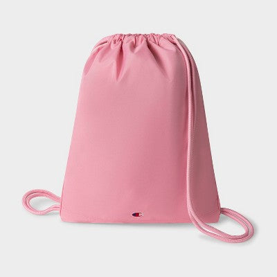 Champion Center 18" Drawstring Bag - Light Pink