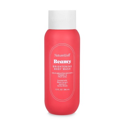 NatureWell Beamy Body Wash - 13 fl oz: Basic Cleansing, Liquid Form, For Normal and Combination Skin, Vanilla Jasmine Scent
