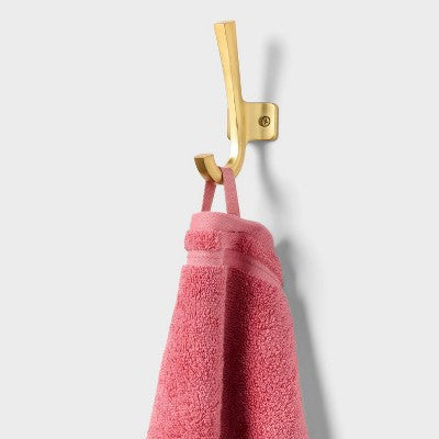 4pk Total Fresh Antimicrobial Washcloth Set Pink - Threshold