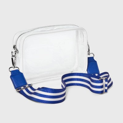 Clear Gameday Crossbody Bag - Wild Fable Blue