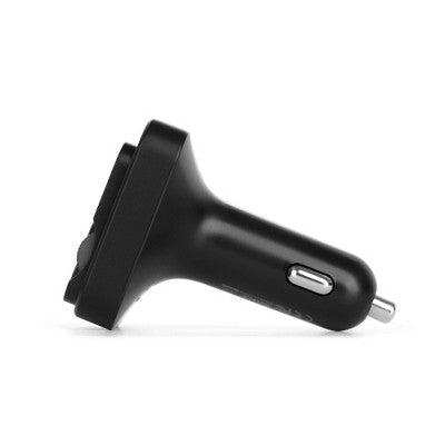 Monster Wireless FM Transmitter with 20Watt USB-C and 3D Surround Sound: Bluetooth Car Accessory, Black, Lifetime Warranty