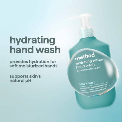 Method Hydrating Hand Serum - Sea & Surf - 10 fl oz: Paraben-Free, Sulfate-Free, Phthalate-Free, Animal By-Product-Free