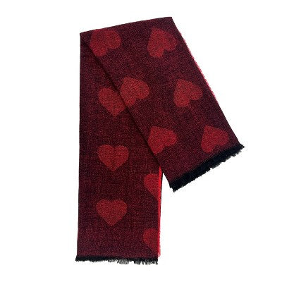 Woven Throw Red Heart - Bullseye's Playground