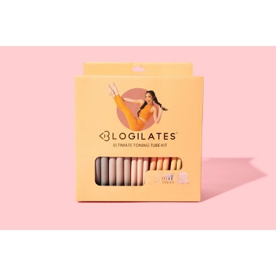 Blogilates Ultimate Toning Tube Kit: TPE Resistance Bands for Legs, Arms, Glutes