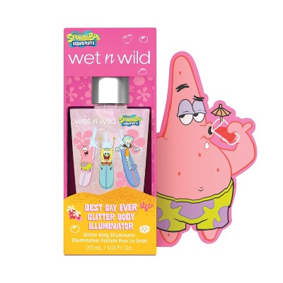Wet n Wild SpongeBob Body Glitter Illuminator - 1fl oz