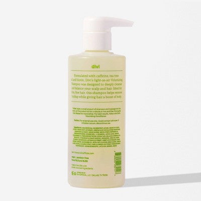 Divi Volumizing Shampoo - 12 fl oz - Ulta Beauty: With Tea Tree Oil, For Straight & Fine Hair, Clarifying, Nourishing