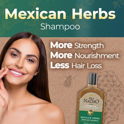 Tio Nacho Mexican Herbs Strengthening Shampoo - 14 fl oz