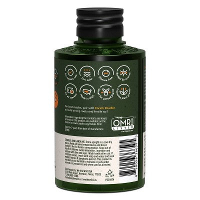 WE THE WILD Grow Concentrate Fast-Release Organic Plant Food for Houseplants 5.1 fl oz