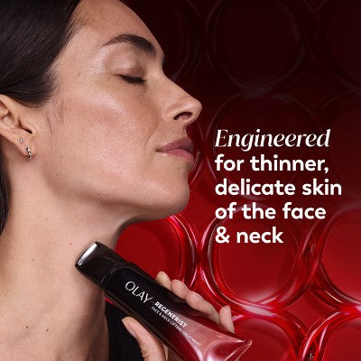 Olay Regenerist Lifting & Sculpting Face, Neck, Decollete Treatment, Triple Collagen Peptide with NAD+ - Fragrance-Free - 1.7 fl oz