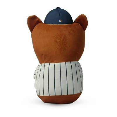 MLB New York Yankees Mascot Silk Touch Throw Blanket and 11" Plush