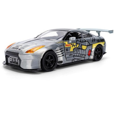 2009 Nissan GT-R (R35) Ben Sopra Brushed Metal "Godzilla" 1/24