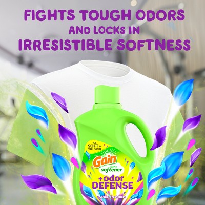 Gain Superfresh Blast Liquid Fabric Softener - 72oz