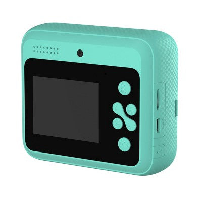 GEMS Kids Instant Camera - Green: USB-C, 12 Megapixels, 2.4" Screen