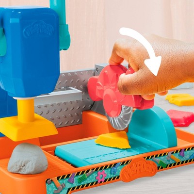Play-Doh Stamp and Saw Tool Bench Playset - 8pc