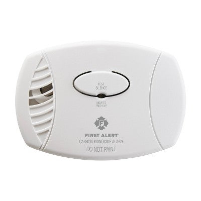 First Alert Alarm Smoke DC10 SM210CO400: 10-Year Smoke & Carbon Monoxide Detector, Battery Operated, White, 2-Pack