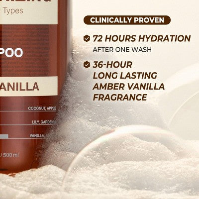 KUNDAL Honey & Macadamia Moisturizing Shampoo - Amber Vanilla - 16.90 fl oz