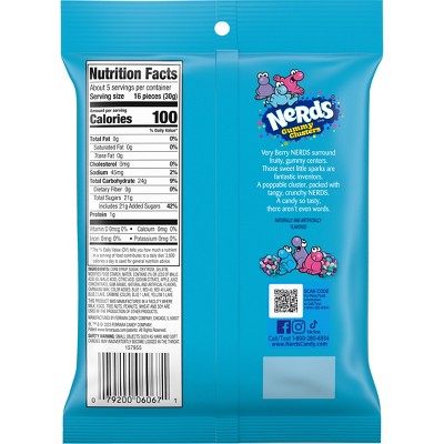Nerds Candy Gummy Clusters Very Berry - 5oz