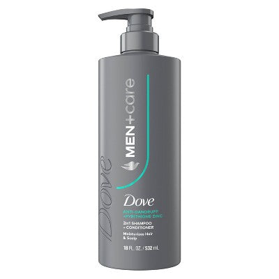 Dove Men+Care 2-in-1 Anti-Dandruff + Pyrithione Shampoo and Conditioner - 18 fl oz