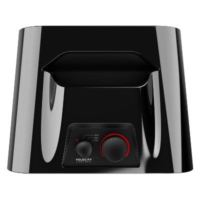 Vornado Velocity 4 Whole Room Vortex Indoor Heater: Portable Electric Space Heater with Adjustable Thermostat, 1500W, Black