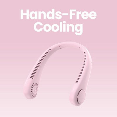 GEMS Portable Neck Fan - Pink